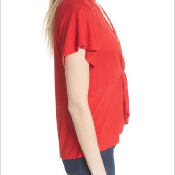 NWT Free People Just A Twist Choker Neck Top - Picture 3 of 8